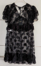 PINKO Mini Abito in Pizzo con