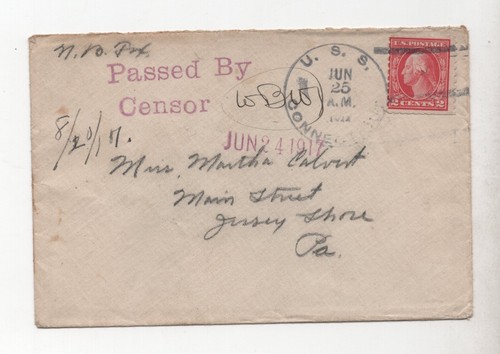 Uss connecticut 1917 wwi - uss,