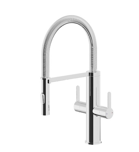 Goodhome rubinetto collo - collo, molla