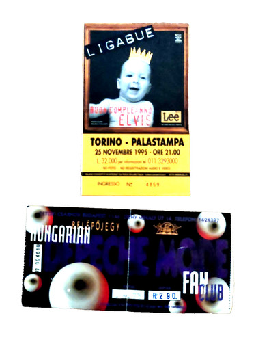 Storico biglietto concerto - storico,
