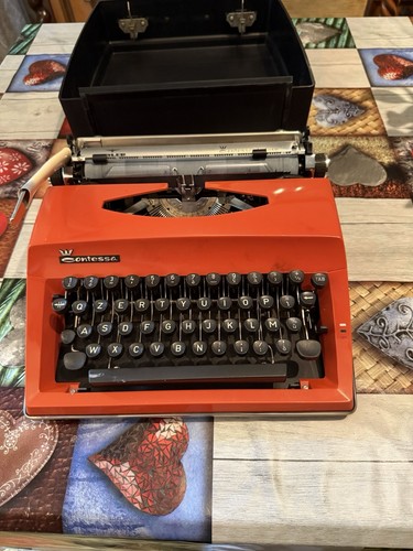 Macchina scrivere portatile - macchina, da