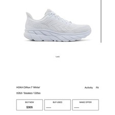HOKA Clifton 7 'White