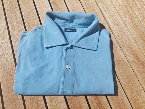 Drumohr polo azzurro made - polo,