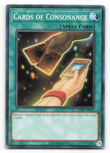Cards consonance - cards, of
