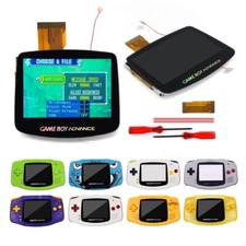 Kit retroilluminazione schermo V5 laminato display LCD GBA IPS + guscio per GameBoy Advance