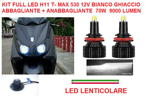 Led h11 70w - yamaha, t-max