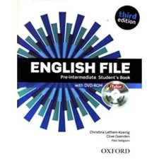 ENGLISH FILE PRE-INTERMEDIATE STUDENT'S BOOK 3'ED. OXFORD 9780194598651