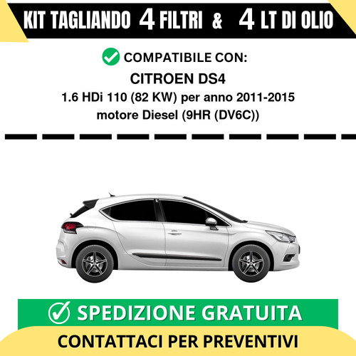 Tagliando per citroën ds4 - ds4, 1.6