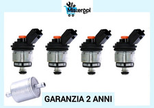 4 INIETTORI gpl PER LANDI RENZO TAPPO ARANCIONE GARANZIA 2 ANNI FIAT FCA 