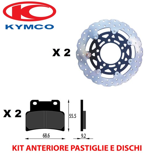 Kit anteriore dischi - kit,