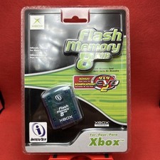 Xbox Flash Memory 8MB trasparente sigillato in fabbrica nuovo