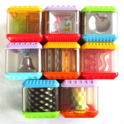 Lotto blocchi fisher price - 8,