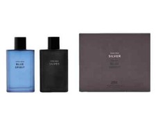 Zara Man Silver & Blue Spirit