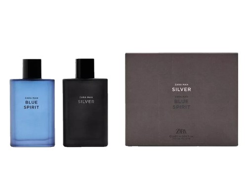Zara man silver blue spirit - man,