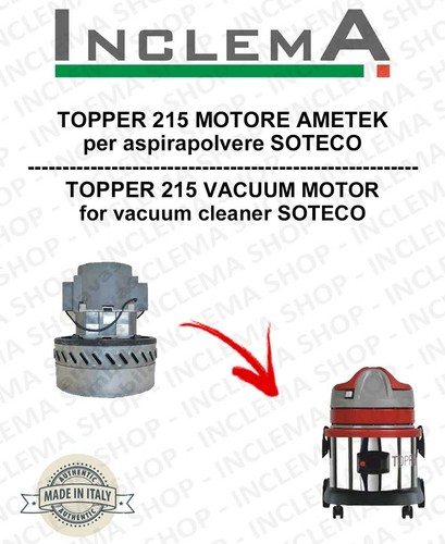 Topper 215 motore aspirazione - topper,