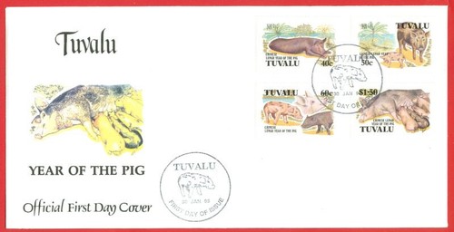 Tuvalu topic animal pig - tuvalu,
