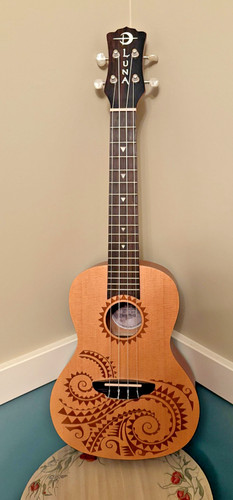 Luna uke tatuaggio abete - uke,