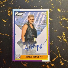 Topps WWE Heritage 2021 - Smackdown - Rhea Ripley 167/199 AUTO