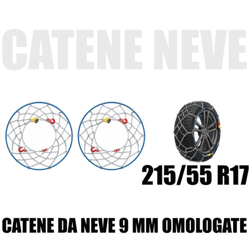 Catene neve mm omologate - 9,
