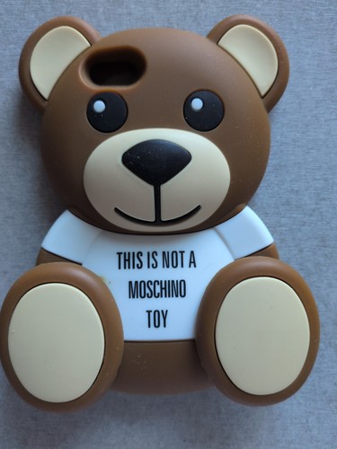 Moschino custodia silicone - moschino,