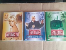 DVD-LOUIS DE FUNES-FANTOMAS 70+CONTRO SCOTLAND YARD+ MINACCIA IL MONDO-TRILOGIA
