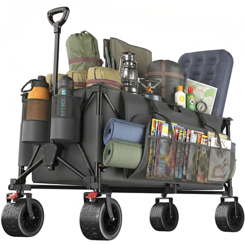 Carrello spiaggia pieghevole - carrello,