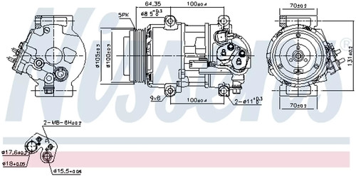 Compressore climatizzatore - compressore,,