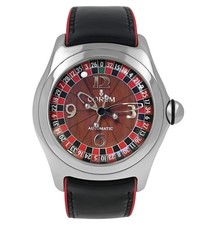 Corum Bubble Casino Roulette 082.150.20 Edizione Limitata Acciaio 45MM Uomo Completo