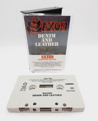 Saxon denim and leather - -,