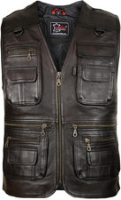 Gilet Pelle Uomo in Vera Pelle