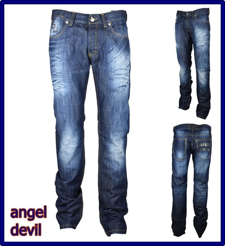 Jeans pantaloni uomo angel - uomo,