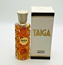 Taiga GANDINI Colonia 50 ML Profumo Donna anni 60 Profumo Vintage Scatola Danneggiata