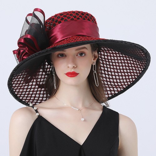 Donna rete organza cappello - donna,