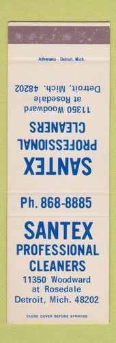 Copertina matchbook santex - copertina,