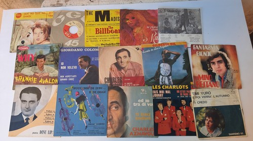 Lotto stock dischi - vinile, 45
