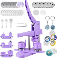 DIY Badge Maker Macchina da Stampa per Badge, Multi Size 1+1.25+2.25