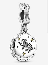 Ciondolo Tasso Rosso Harry Potter Argento 925