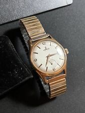 Orologio Lanco 17 Rubis Con Bracciale Estensibile, Placcato Oro