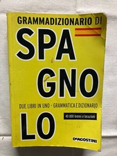 Gramma dizionario di spagnolo due libri in uno grammatica e dizionario DeAgostin