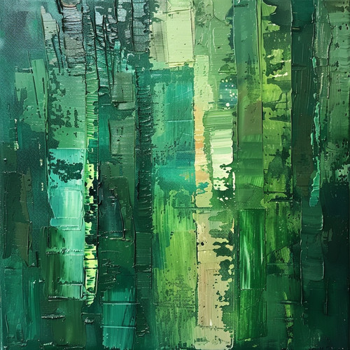 Quadro olio espressionismo