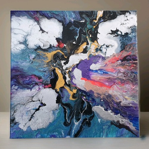 Quadro arte fluida - , astratta