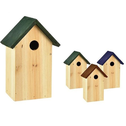 Casetta per uccelli legno - in,