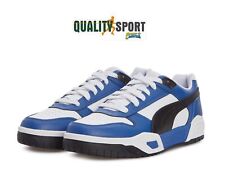 Puma Rbd Tech Classic Bianco Nero Blu Scarpe Uomo Sportive Sneakers 396553 03