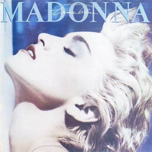 Madonna true blue vinyl - blue,