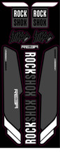 KIT Adesivi Forcella MTB ROCKSHOX REBA 15 - 17 ANTIGRAFFIO Stickers Fork 
