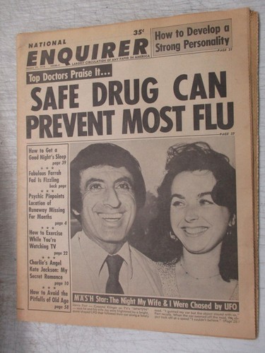 National enquirer magazine - national,