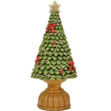 Albero di natale verde in