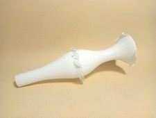 MURANO? RICAMBIO paralume Lungo LAMPADA TAVOLO petrolio VETRO vintage ABATJOUR