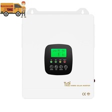 Inverter ibrido solare 10300W 48V On/Off-Grid AC230V MPPT 180A doppio fotovoltaico max 500VDC