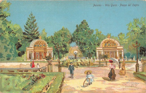 Italia palermo villa giulia - italia,